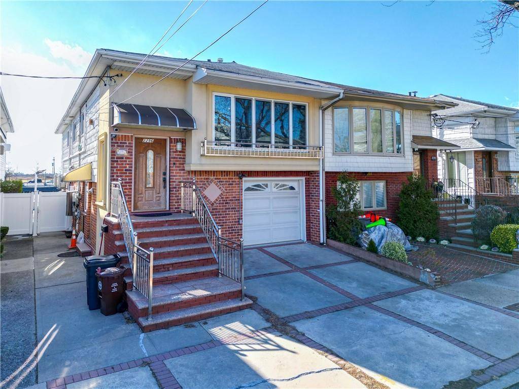 Welcome to this stunning waterfront 2 family home in Mill Basin with sunset views, currently used as a single family residence.