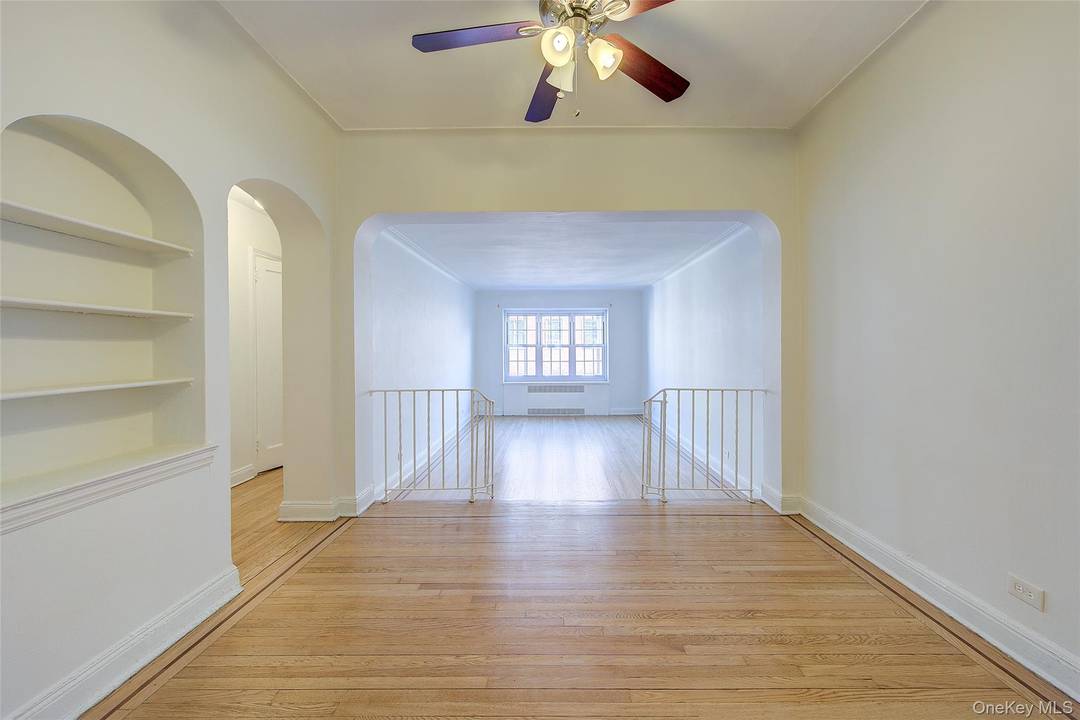 Welcome home to a rare and charming garden facing one bedroom co op in the heart of the historic Jackson Heights district where timeless architecture meets everyday comfort.