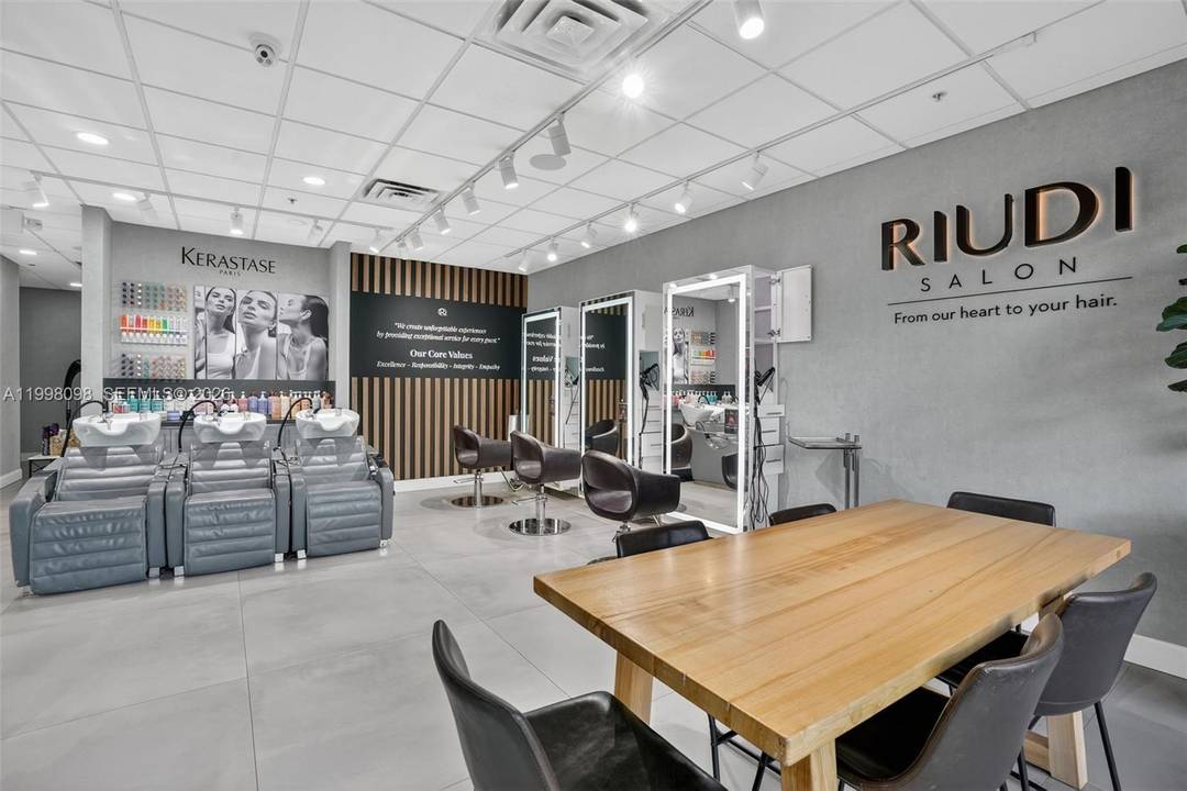 Here is a rare chance to purchase a Beauty Salon WITH Real Estate.