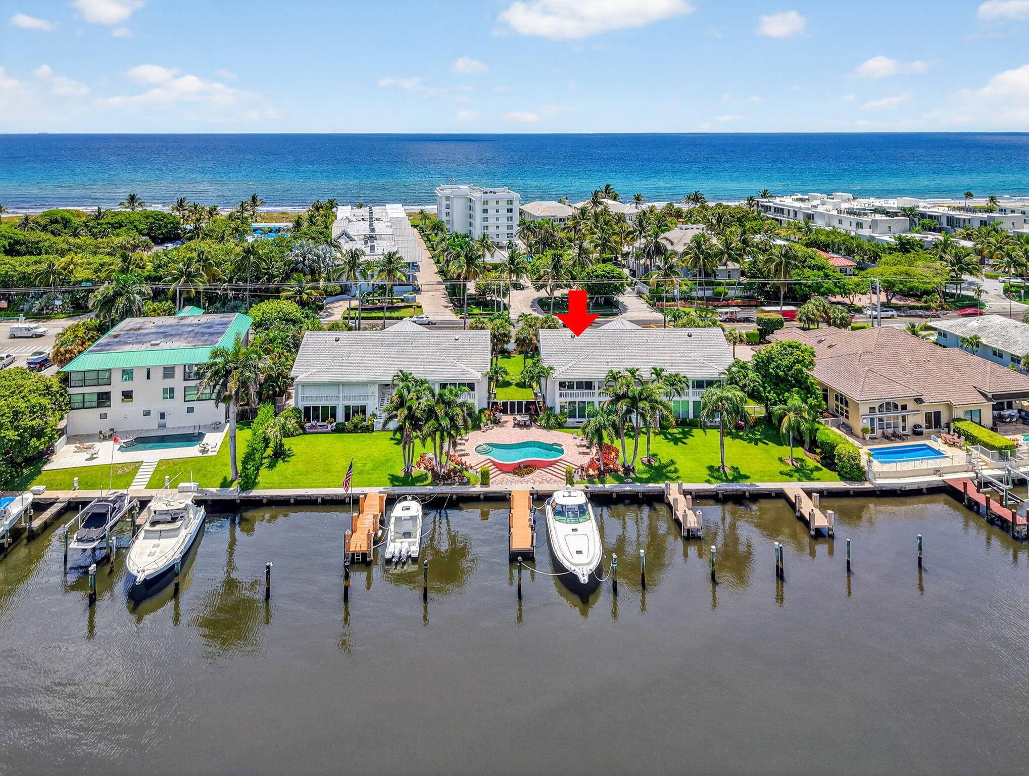 100, 000 PRICE IMPROVEMENTDiscover this fully renovated residence nestled in an exclusive gated waterfront community along the Intracoastal in Delray Beach, FL.