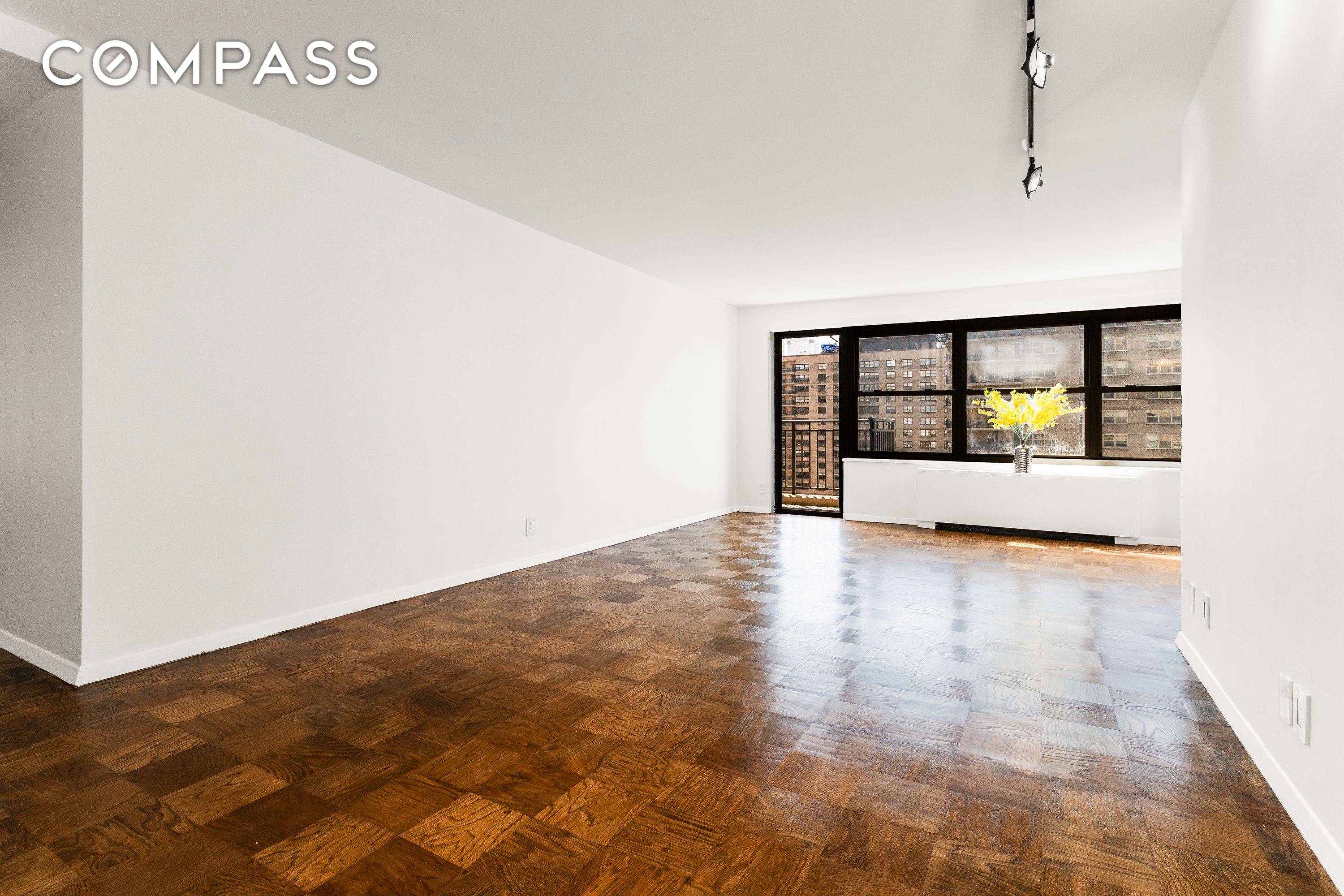 NEW to MARKET ! This spacious, corner, high floor 2 bed 2 bath residence offers an elegant retreat in the heart of the city with a 32 Sq Ft TERRACE ...