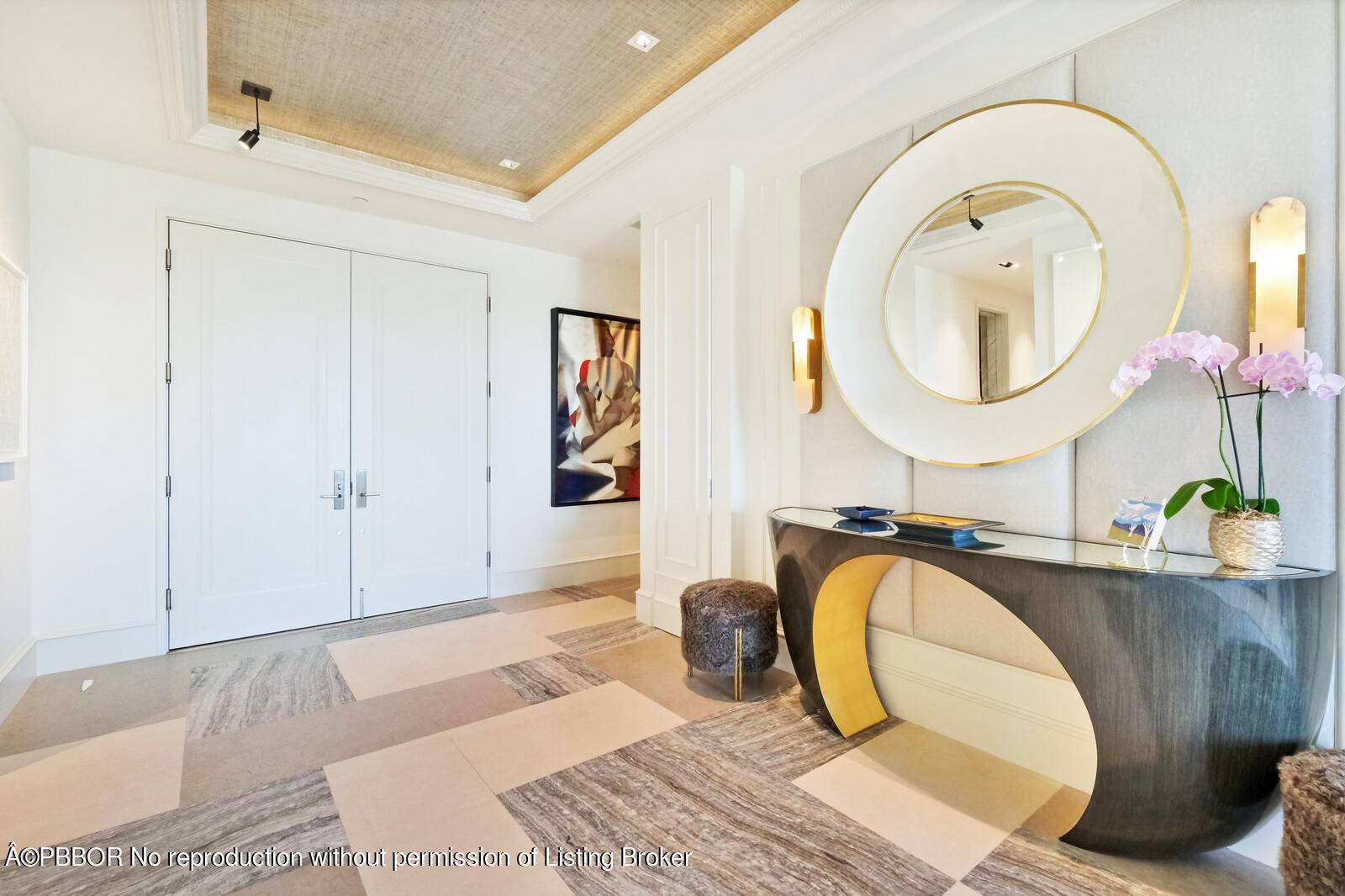 Perched above the town is this amazing custom condominium.