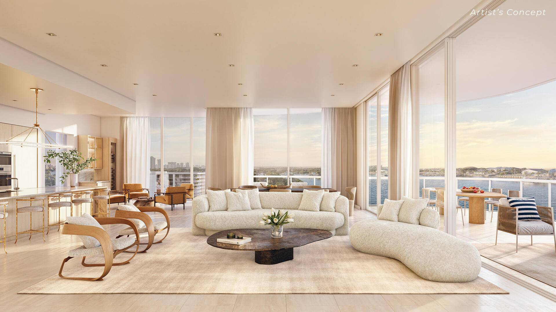 Move In Early Next Year, construction is ahead of schedule at The Ritz Carlton Residences, Palm Beach Gardens.