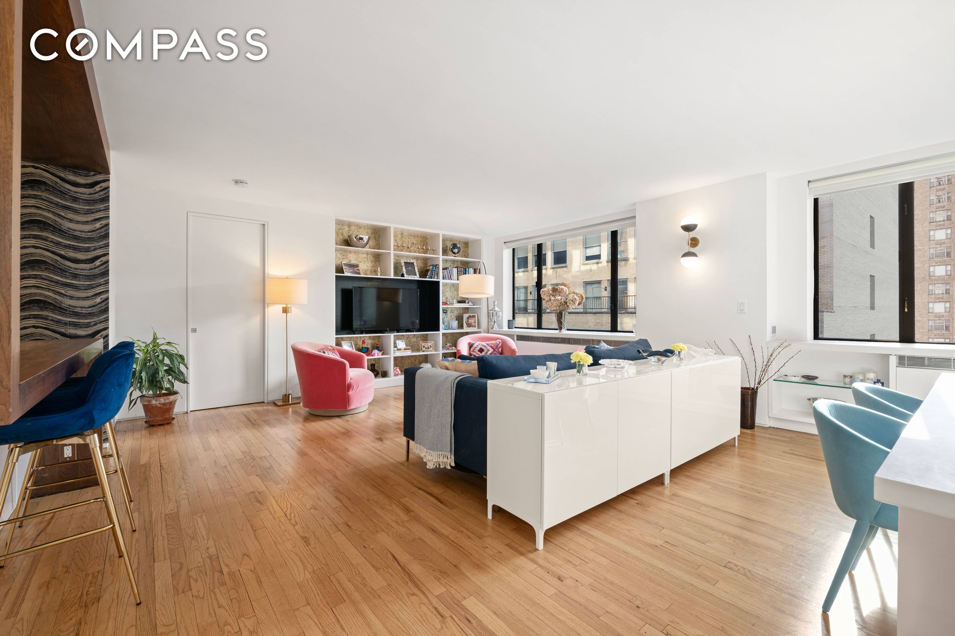 Welcome to Residence 9C at the Beaumont Condominium, a stunning three bedroom, three bathroom corner home located at 30 West 61st Street.