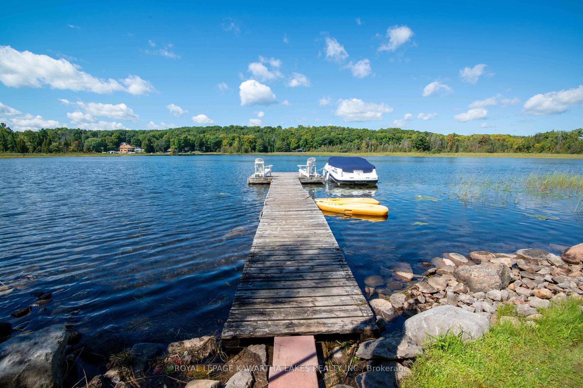 Rarely Offered Dual Access Waterfront Cottage On Deweys Island In Fenelon Falls Nestled Between Cameron amp ; Balsam Lake !