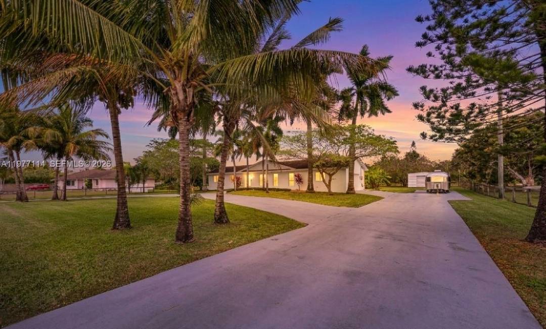 Set on an expansive 34, 848 SF lot, this beautifully renovated and fully gated 4 bed 2 bath home offers a rare sense of space, privacy, and seclusion.