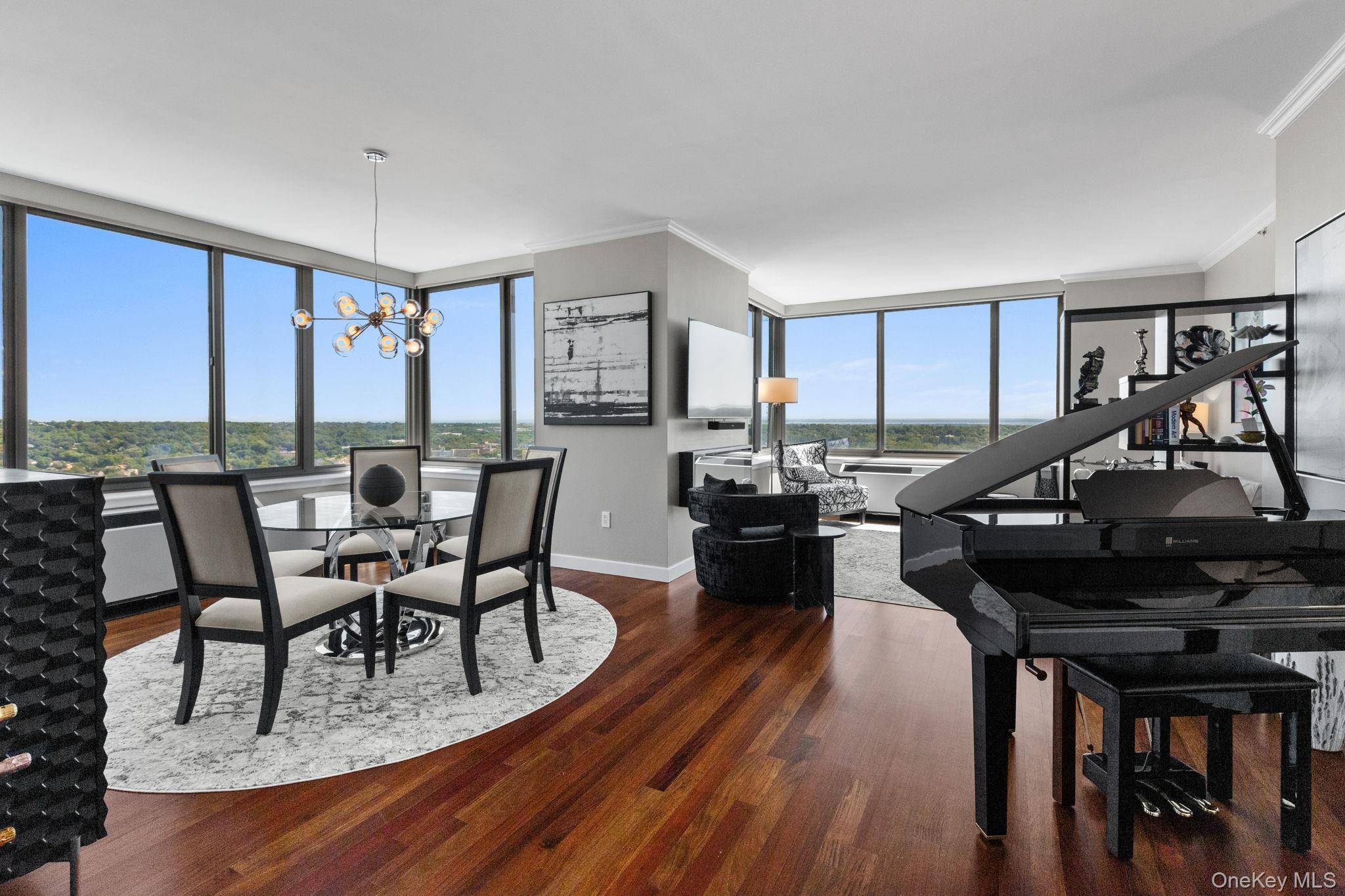 Poised on the 30th floor of White Plains most prestigious address, Residence 30H at The Tower at City Place offers luxury, space, and skyline views.