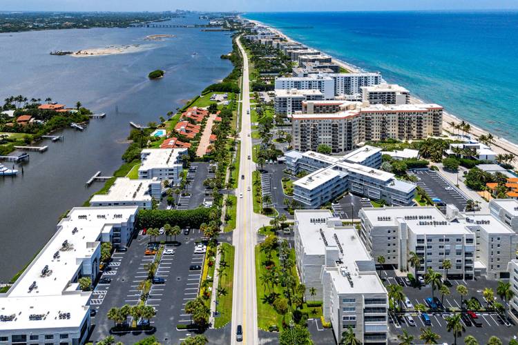Spend the season on beautiful Palm Beach in this fully renovated 3 bedroom, 3 bath penthouse offering ocean and Intracoastal views.