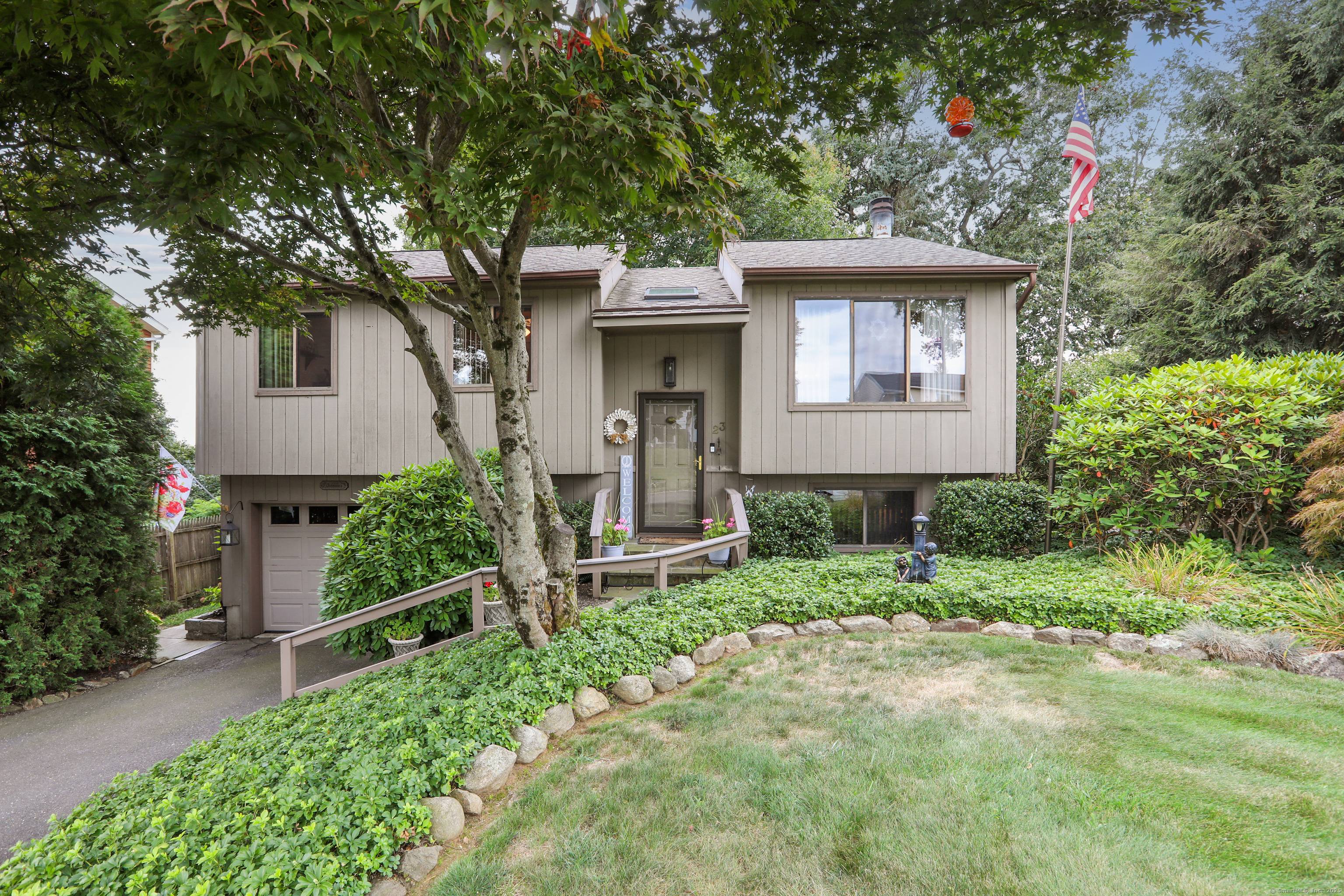 Well maintained 3 bedroom raised ranch sits at one of the highest points in Danbury, seasonal views over to the west side of town from the Shelter Rock area.