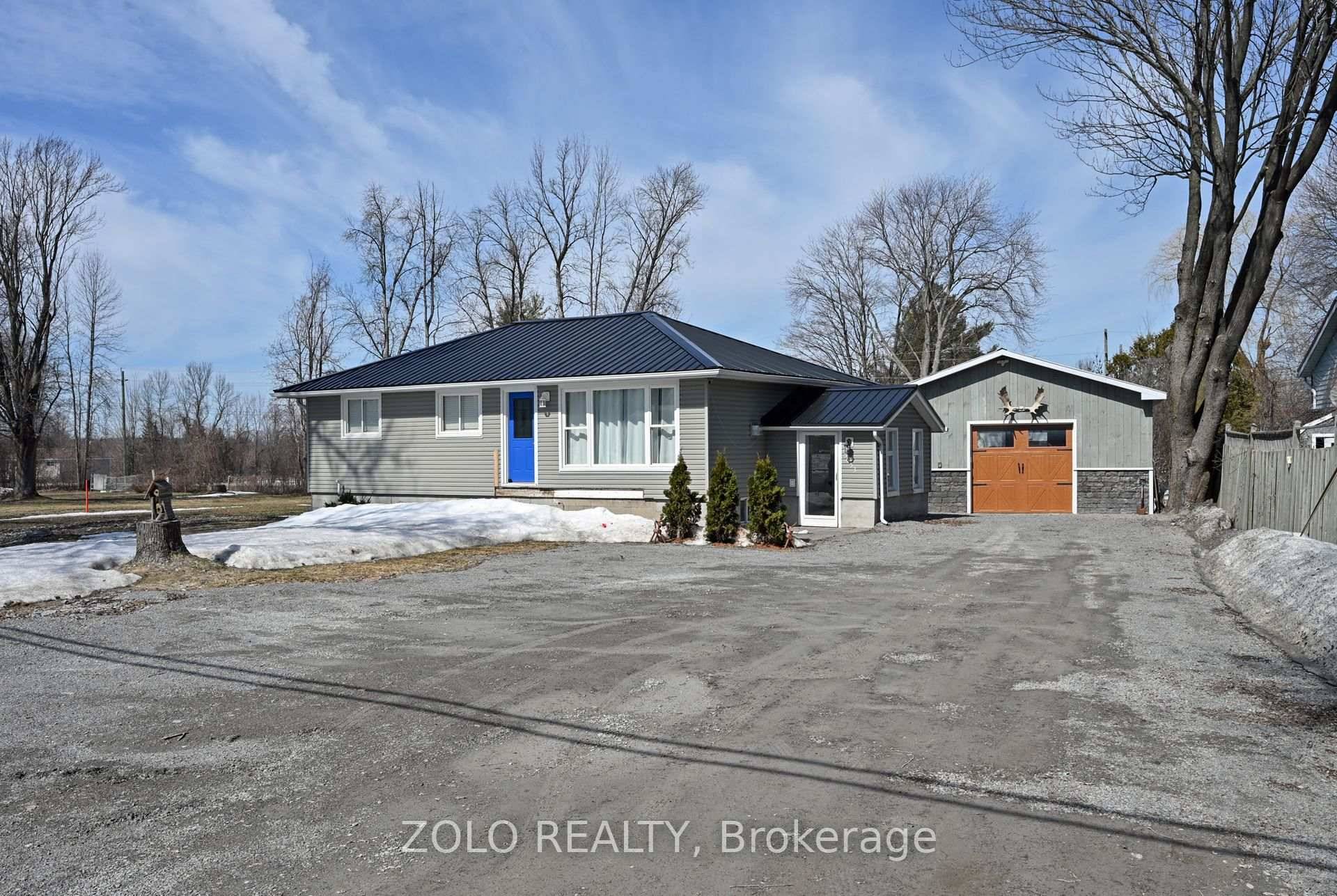 Welcome Home To This Renovated Bungalow Located Just A Short Drive Outside Of Orillia, Currently A 2 Bedroom Home But It Can Be Easily Converted Back To A 3 Bedroom, ...