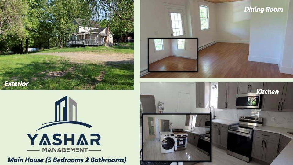 18. 8 Acres with 3 Homes Ideal for Camp, Getaway, or Airbnb Rental !