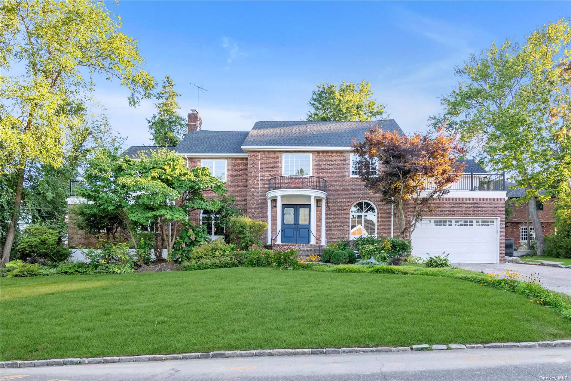 Welcome to this exquisitely gut renovated Center Hall Colonial home in the Harbor Hills District of Great Neck.