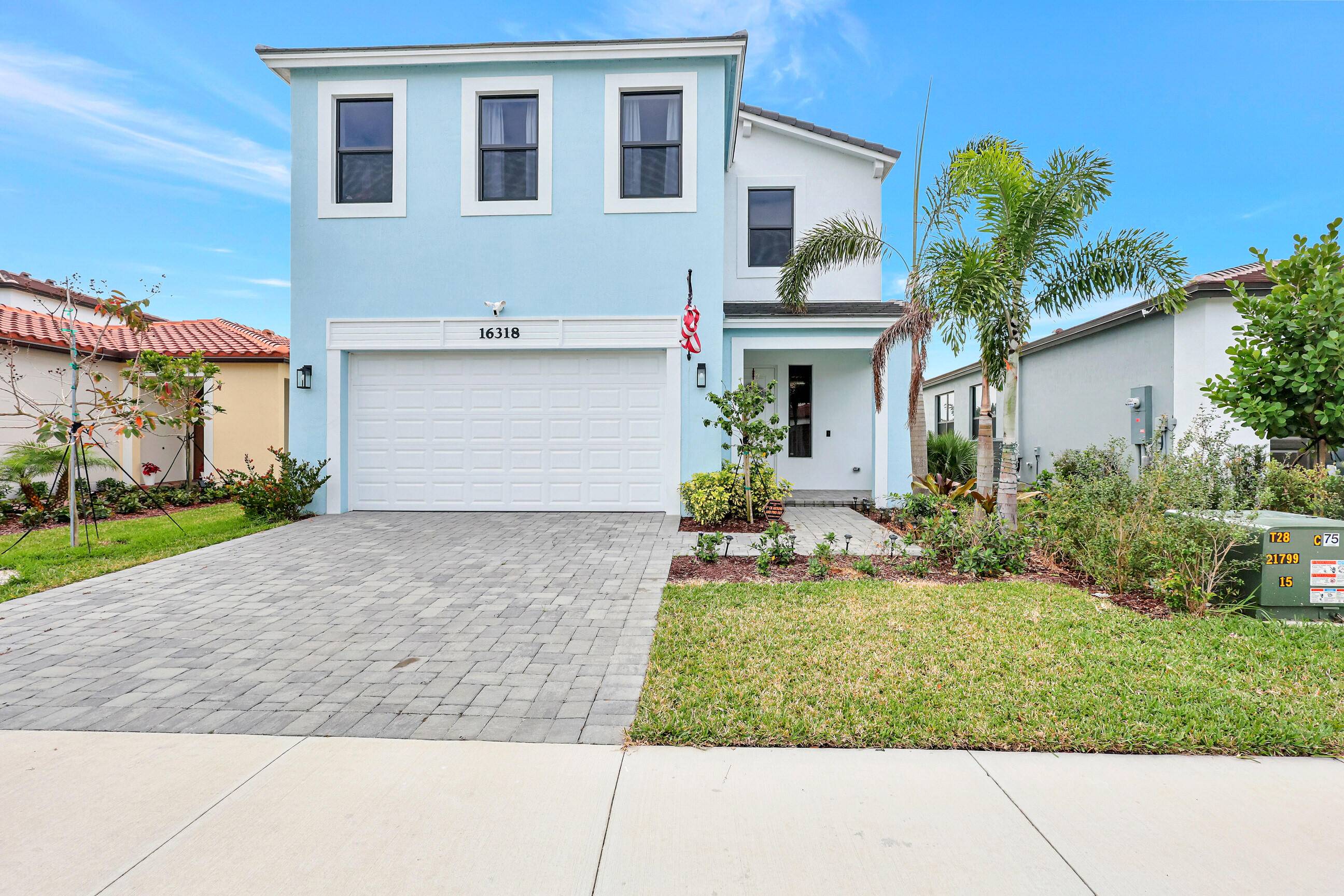 A modern, bright home awaits you.