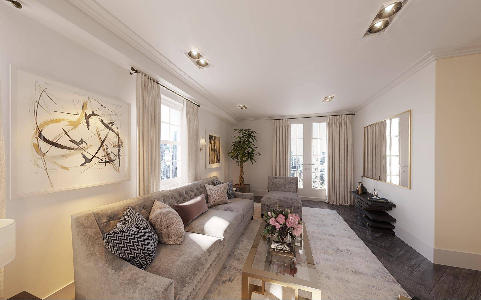 BRING YOUR ARCHITECT TO THIS SPRAWLING, WELL PRICED ESTATE W SWEEPING VIEWS IN ALL DIRECTIONS, REQUIRING COMPLETE RENOVATION IN MOST PRESTIGIOUS COOP ON FIFTH AVE.