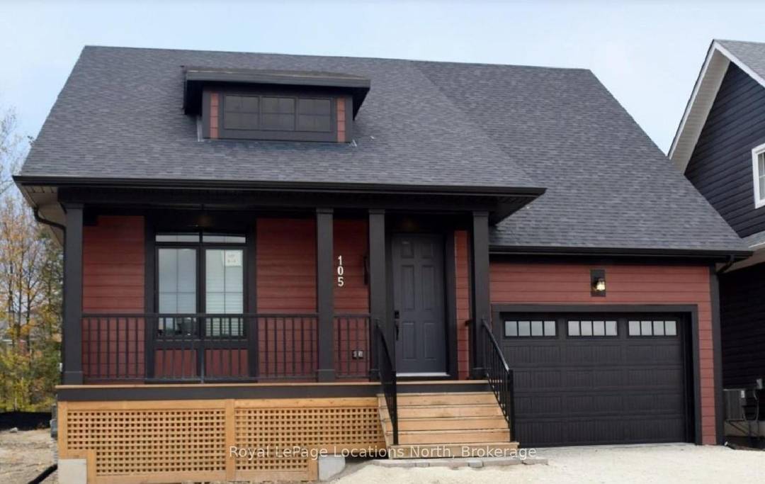 Winter rental with sweeping views of Blue Mountain Ski Resort.