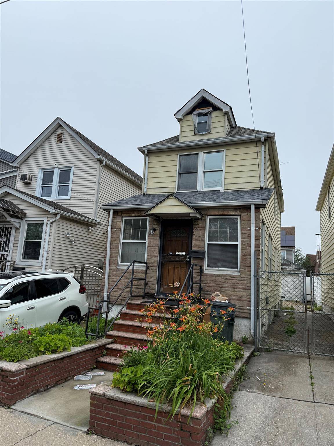Fully renovated, 4 bedroom finished attic and basement, With Private driveway 3 bedrooms 1 bath on the 2nd floor, and finished attic 1 bedroom first floor, with open living room ...