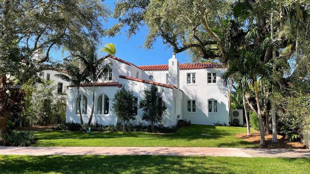 One of a kind historic mediterranean revival style home in Coral Gables Italian Village.