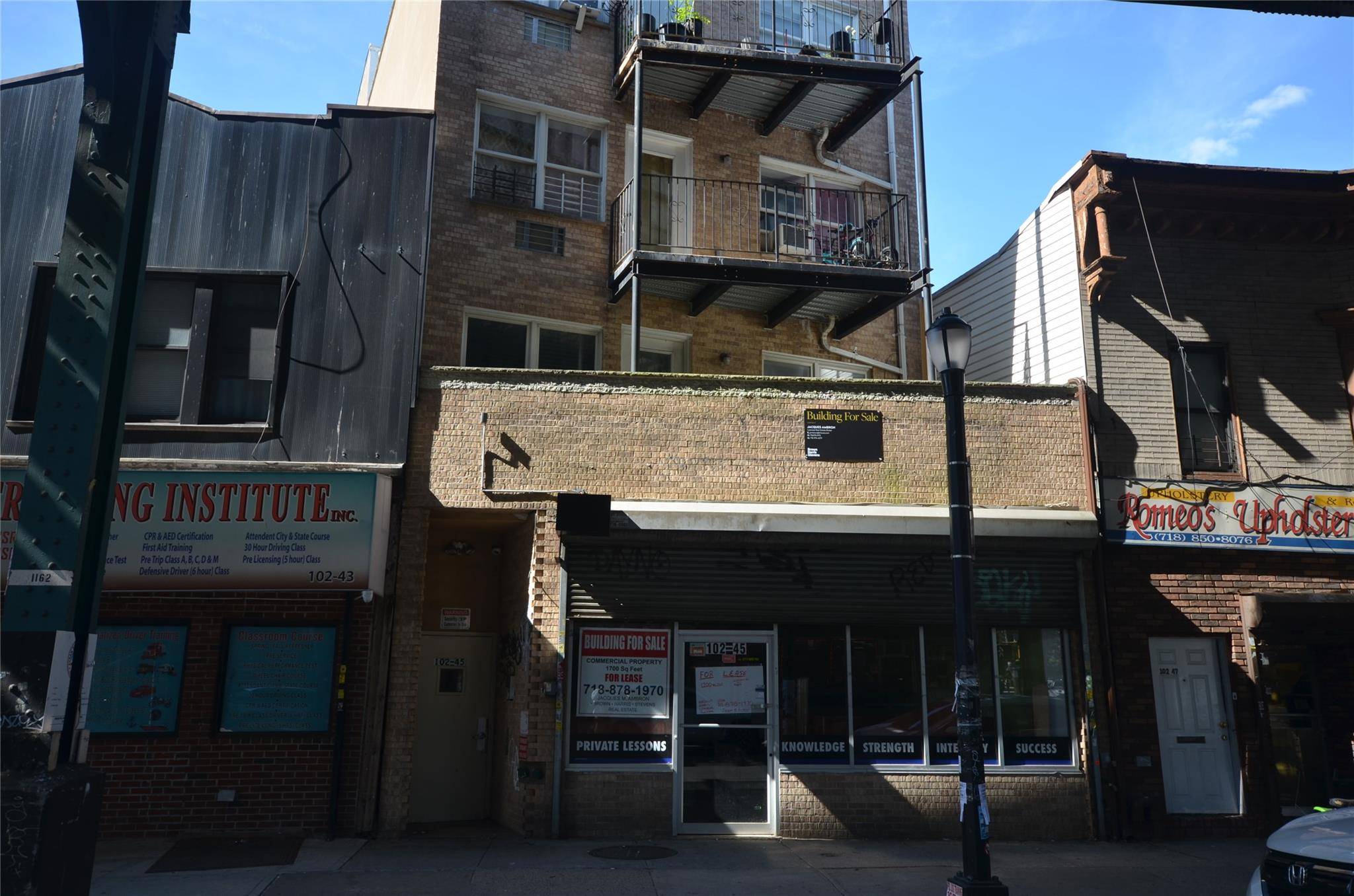 Rare opportunity 6 residential units rent regulated and one 1700 square foot commercial unit.