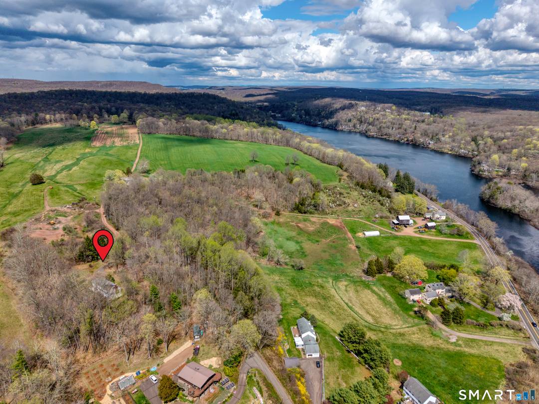 Vermont in Guilford Extraordinary hilltop privacy surrounded by woods and fields in North Guilford.