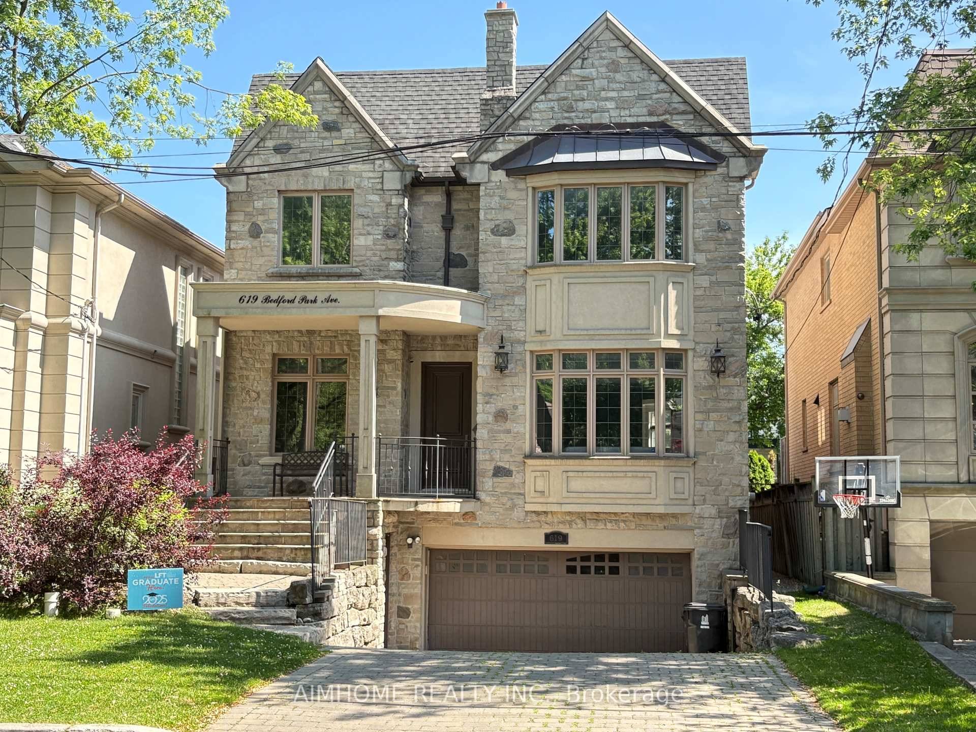 Beautiful Cozy Custom Built Home Situated On One Of The Best Streets In Bedford Park Area Overlooking Park Setting, Facing South.