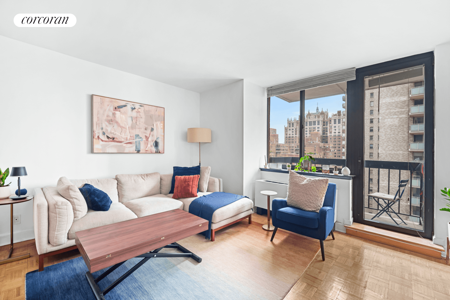 Stylish 1 Bed, 1. 5 Bath Condo with Private Balcony amp ; Iconic Views Midtown East Enjoy sweeping Tudor City views from your private balcony in this bright and beautifully ...