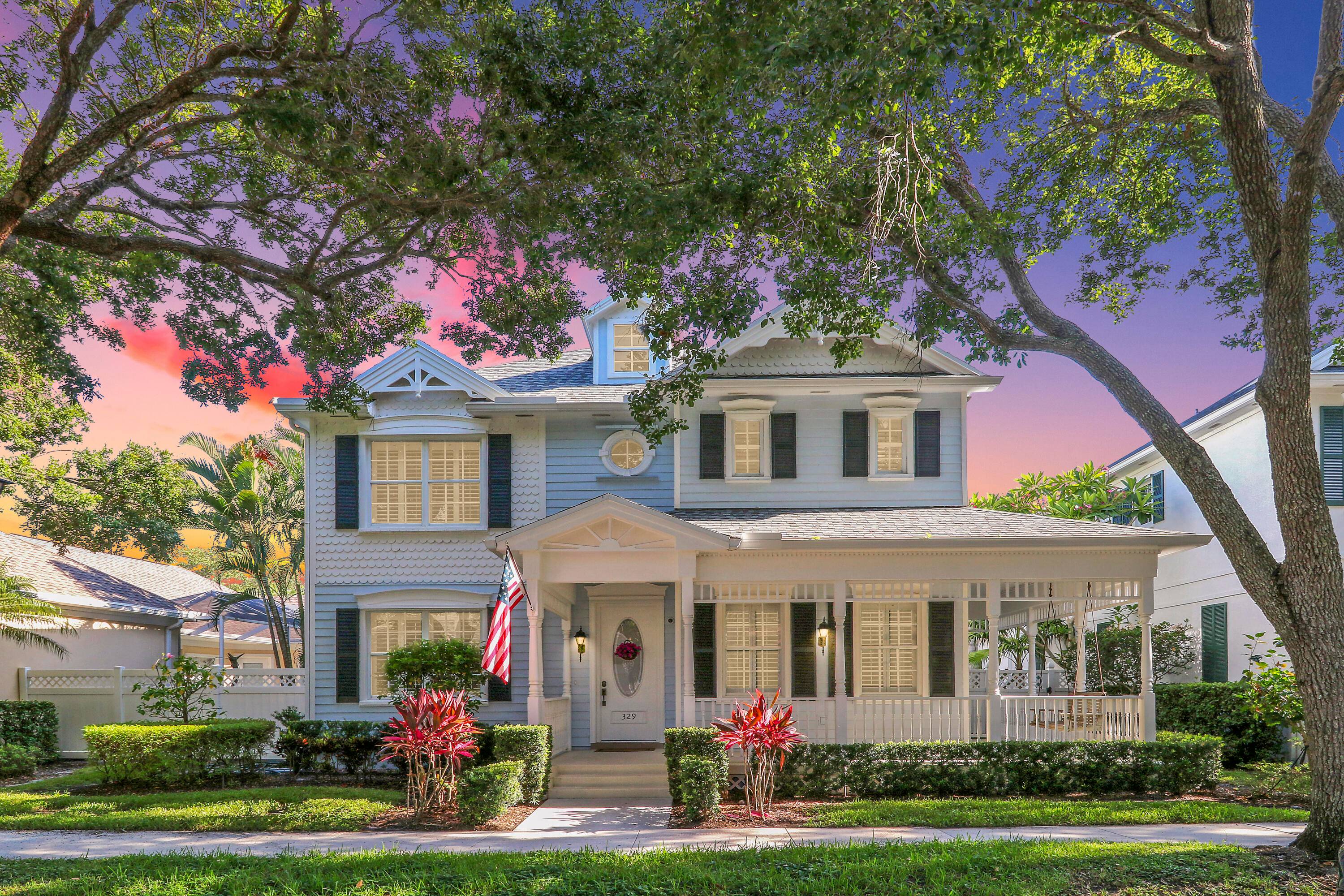Charming Victorian Style 4 Bedroom, 3 Bathroom Home with High End Renovations in the Heart of Jupiter !