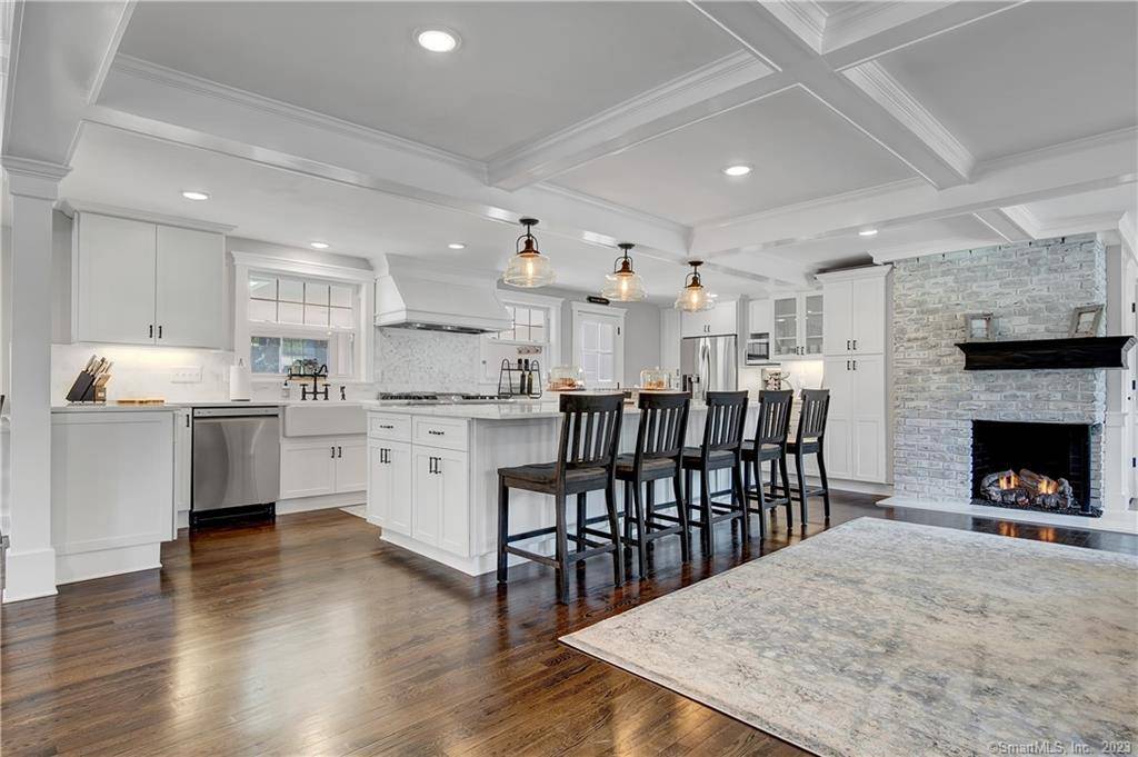 The historic Joel E. Bassett House, originally a one room farmhouse built in 1802, elegantly remodeled in 2018 to meet the demands of modern living.