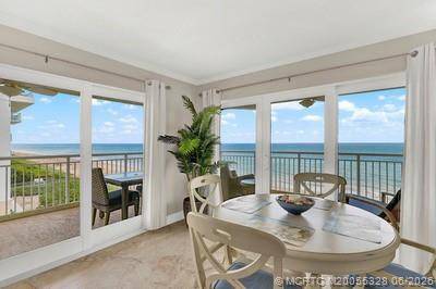 Luxury oceanfront living offering sweeping northeastern coastal views from expansive 400 square foot wraparound balcony awaiting you in this stunning 6th floor corner condo.