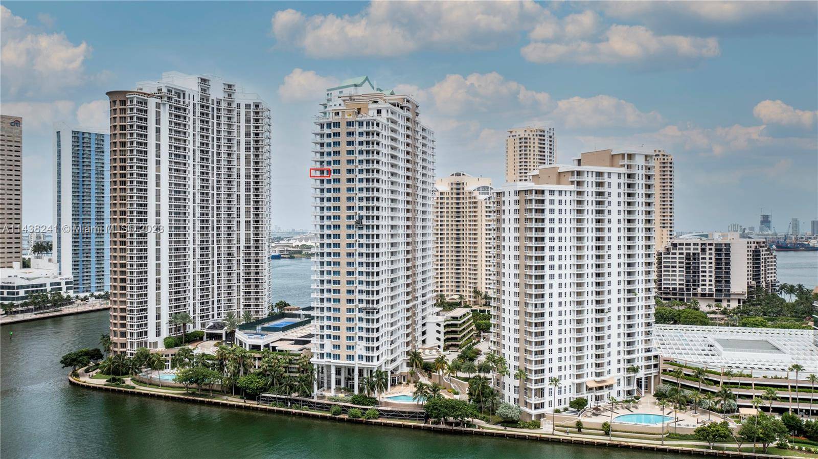 Enjoy the Brickell Key lifestyle, on an island paradise.