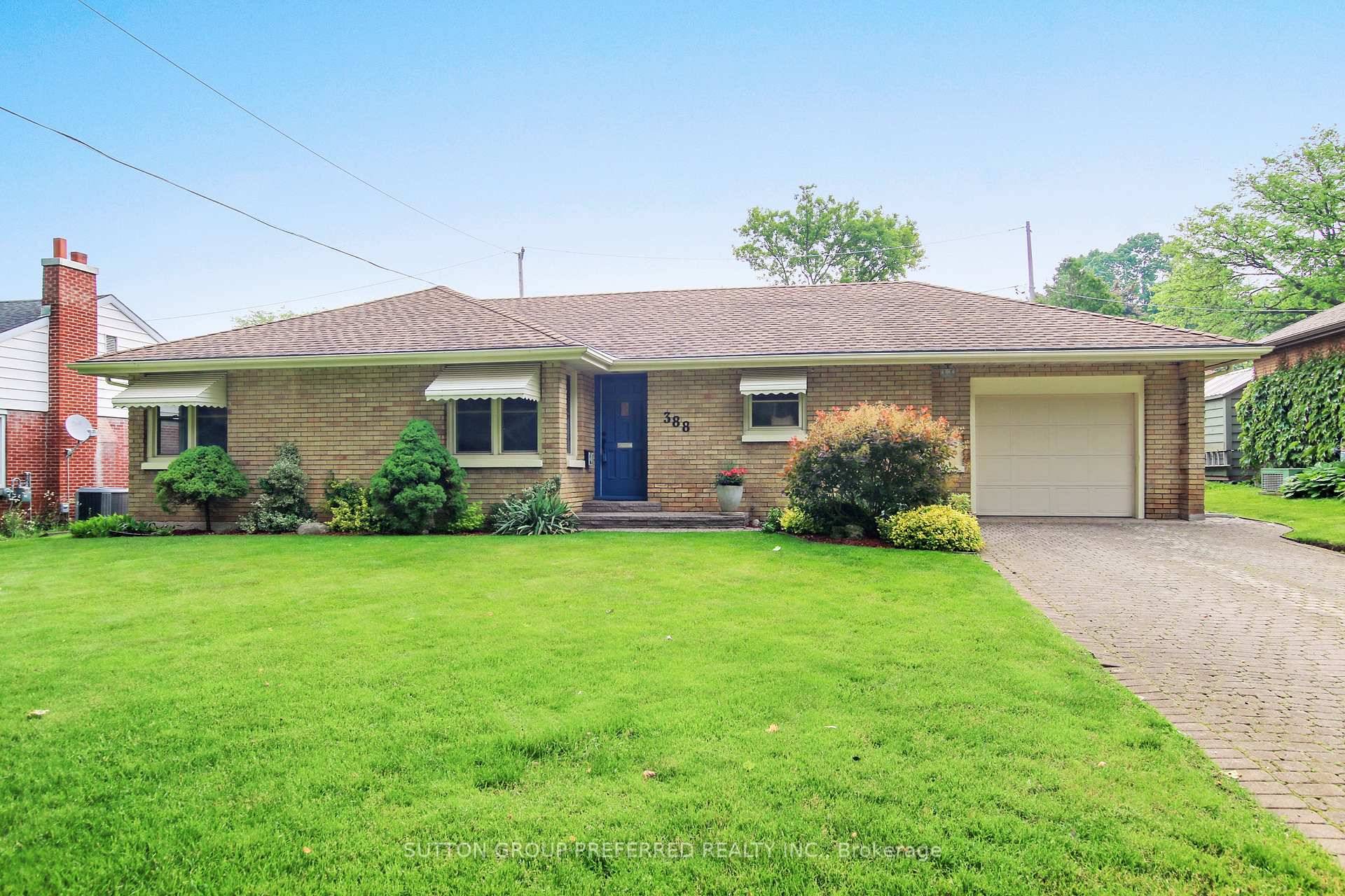Welcome to this beautiful three bedroom, one and a half bathroom ranch, situated on a quiet tree lined boulevard steps from a community park in the highly desirable Byron neighbourhood ...