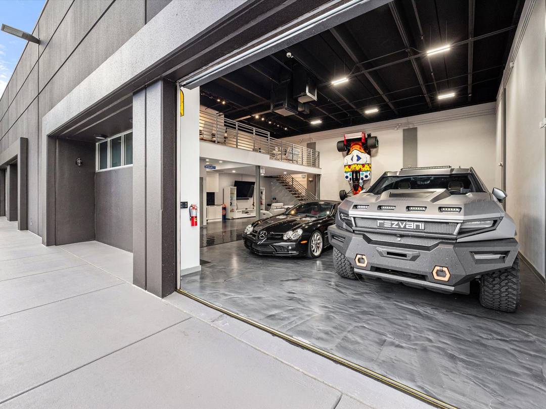 2340 sq ft Luxury Car Collector Warehouse located at the Collection Suites in Doral, Florida.