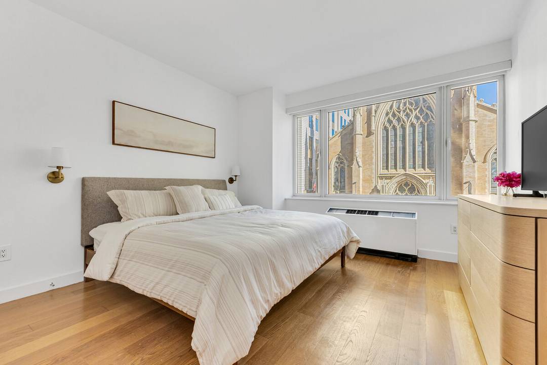 One Bedroom Sun Flooded Condo with 1.