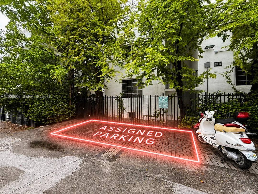 ONLY UNIT IN THE BUILDING WITH AN ASSIGNED PARKING SPACE a rare offering and exceptional value for the area.