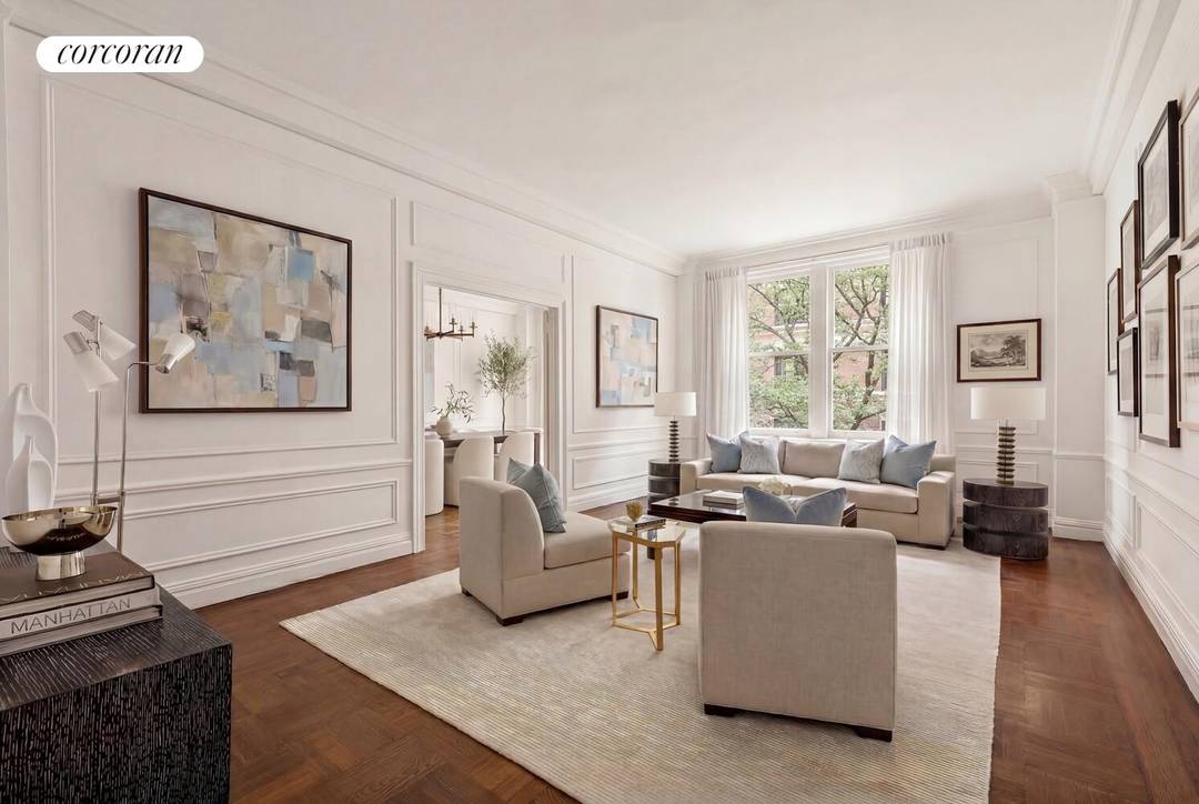 Classic Prewar Scale on Park Avenue in Carnegie Hill Bring your architect and create your dream home at 1155 Park Avenue, one of Carnegie Hill's most coveted prewar cooperative addresses.