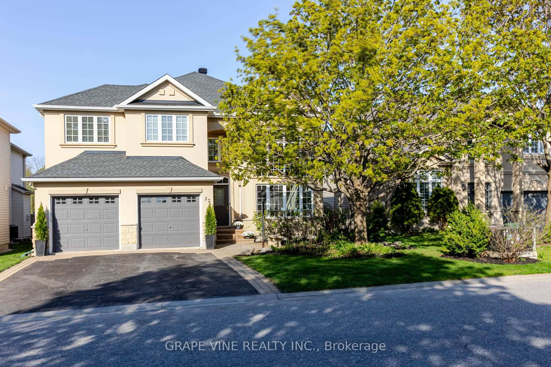 Rare opportunity to own this architecturally stunning home backing on the golf course in exclusive Stonebridge.