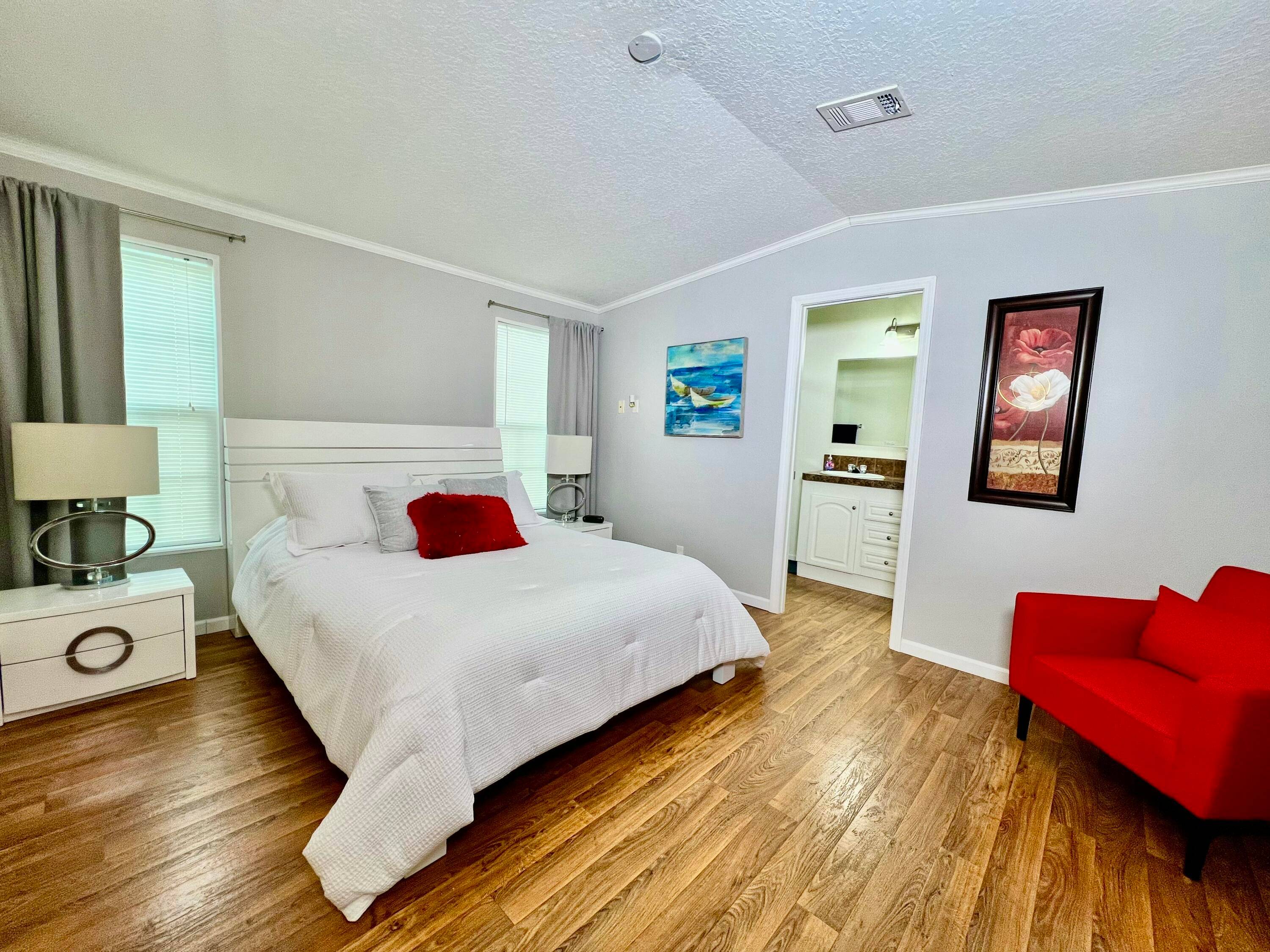 Beautifully renovated and fully furnished and Turn Key 2 2 mobile home in sought after Pine Tree Park, a 55 marina community with Intracoastal and ocean access.
