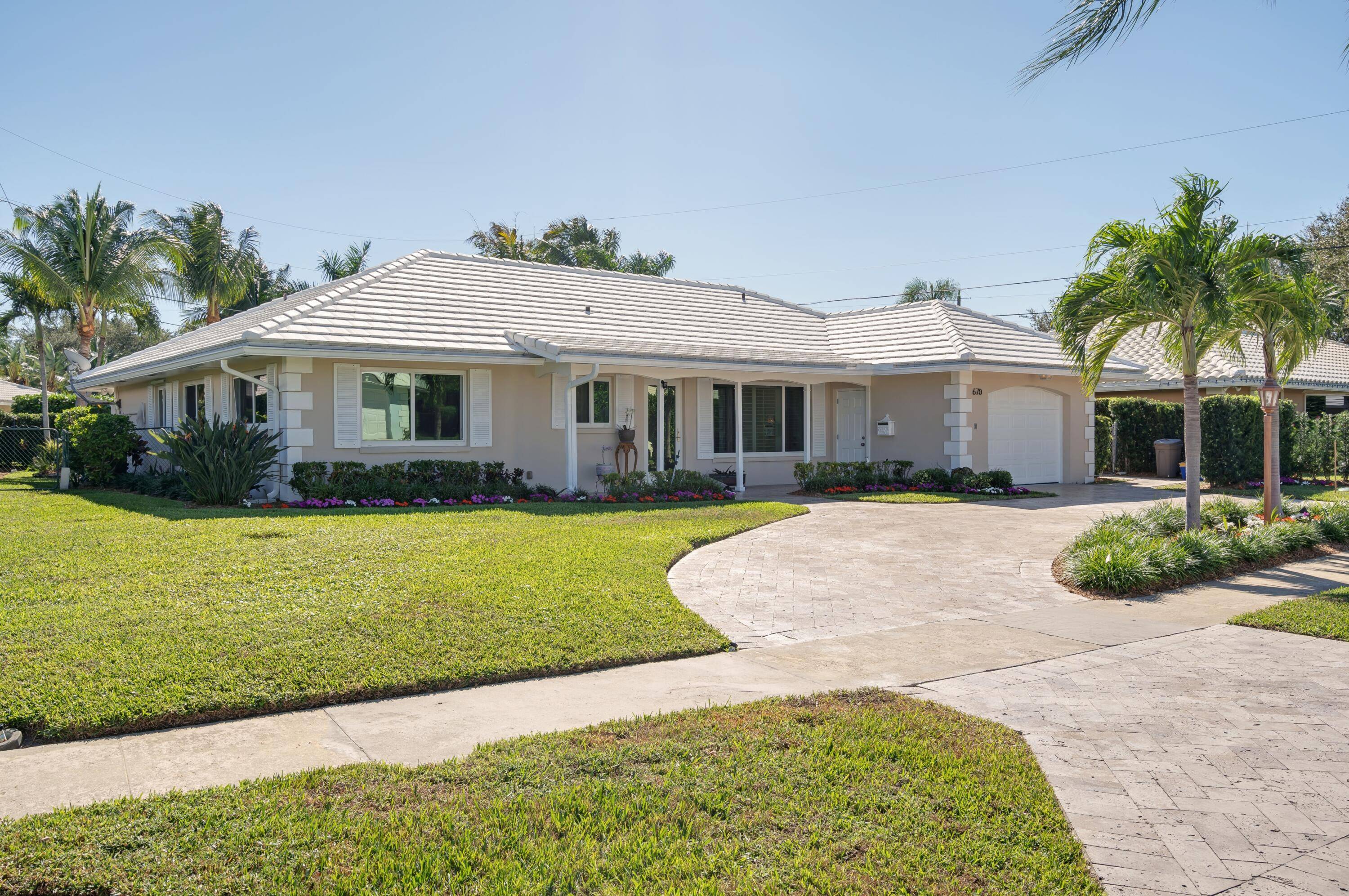 This stunning Camino Gardens Bermuda style residence offers the perfect blend of tropical charm and modern comfort, ideal for buyers seeking a South Florida home.