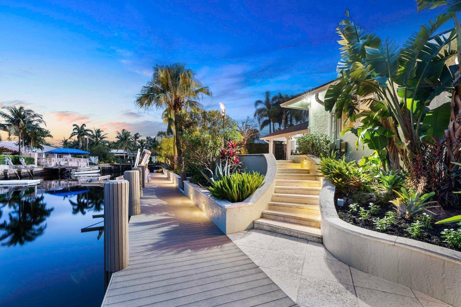 181' Waterfront in highly sought after Boca Bay Colony Waterfront Community.