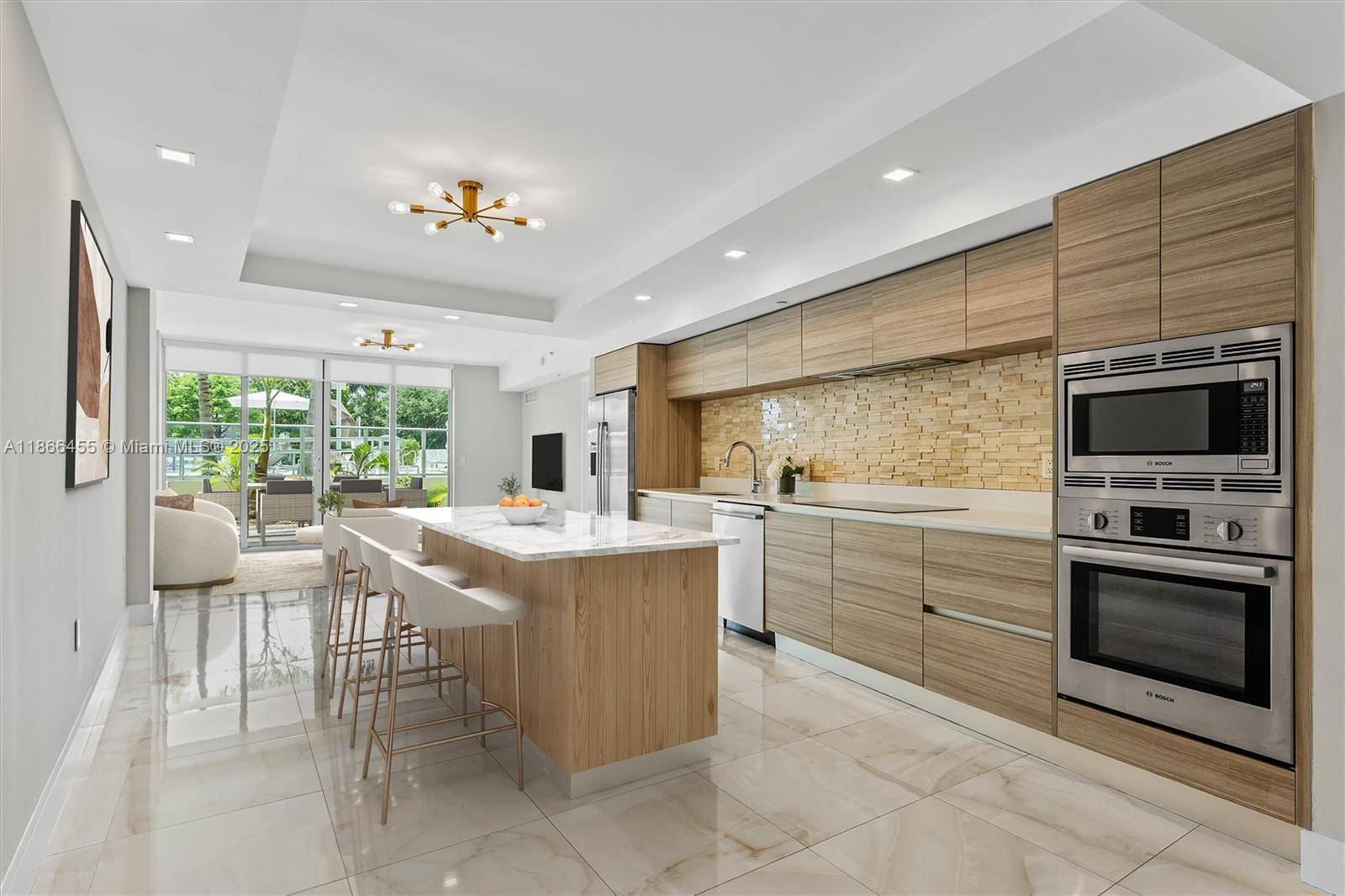 Skip the elevator and walk right into this spacious 2 bed, 2 bath first floor residence that lives more like a single family home with all the luxuries of condo ...