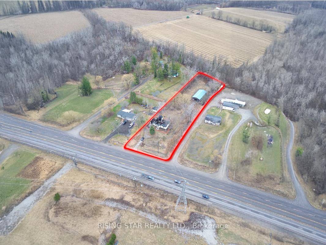 Opportunity to build your own Custom Home along with running your Entrepreneurial Venture from the Huge Barn Shop located on the 1.