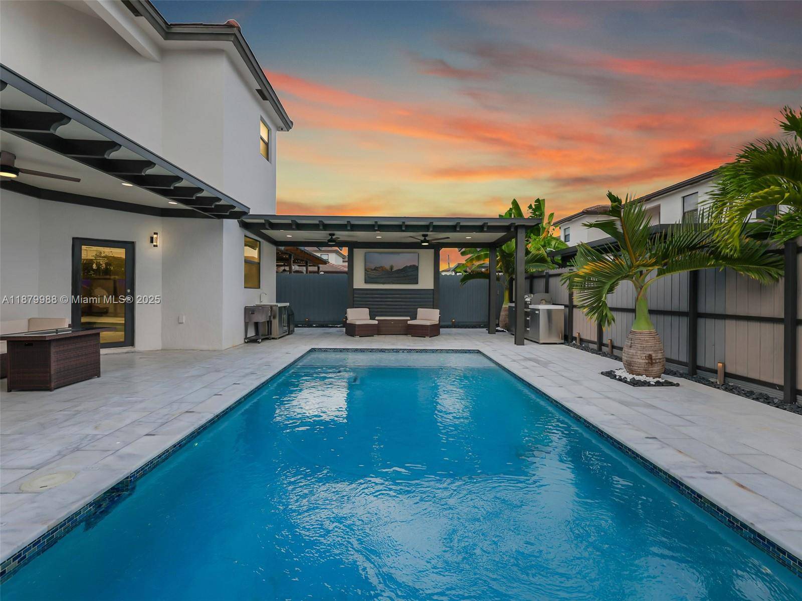 Built in 2022, this 5BR 3BA home 1 bed amp ; bath downstairs offers modern living at its finest.