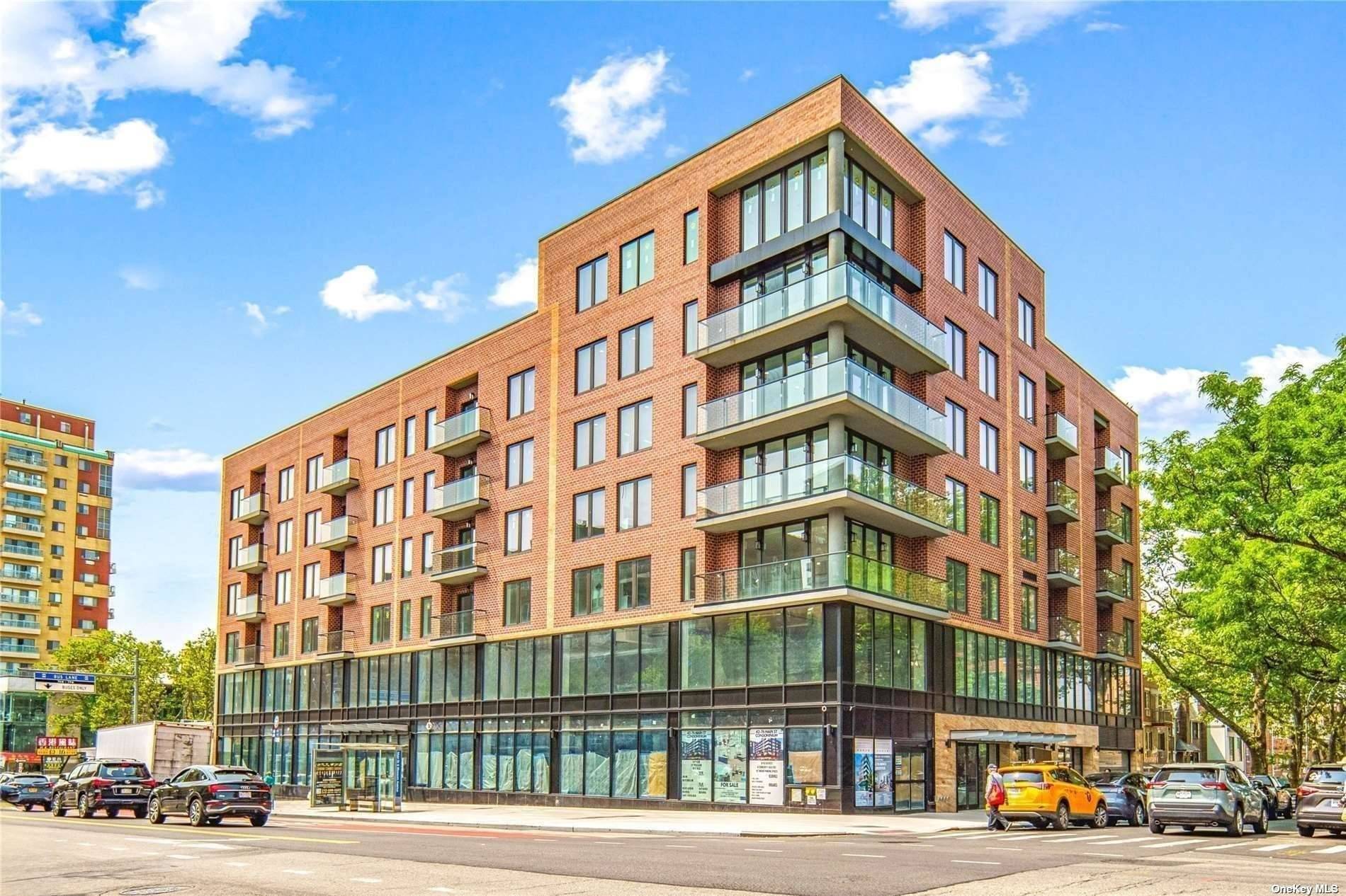 Brand new community facility office building in downtown Flushing.
