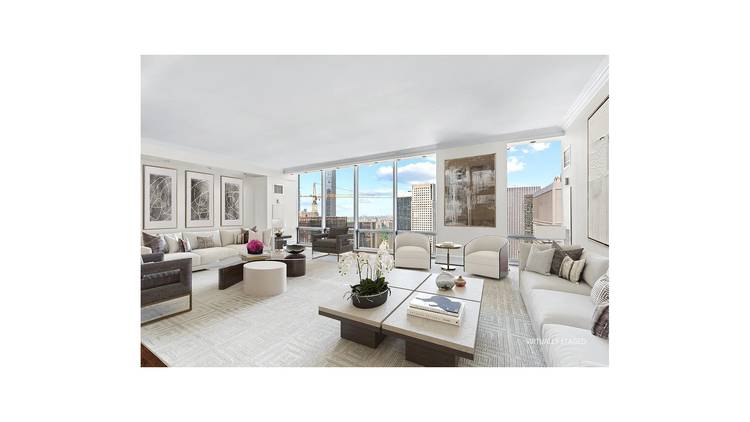 Majestic views surround you from the 40th Floor of the prestigious Olympic Tower on prime Fifth Avenue.