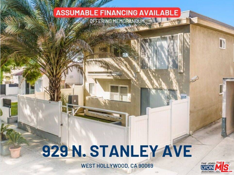 929  N Stanley Ave 12.0 Hollywood Hills East LA