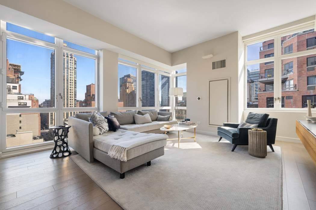 Residence 11A at 305 East 51st Street is a beautifully designed three bedroom, three bathroom home offering an exceptional balance of space, light, and modern luxury.