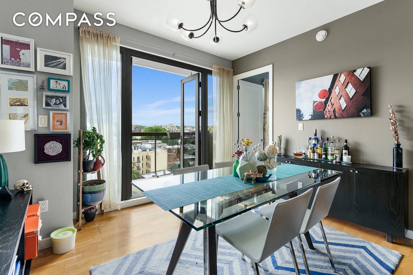 The Eye in the Sky Pandemic or not, have the best view of all of Park Slope at this 10th floor luxury apartment.