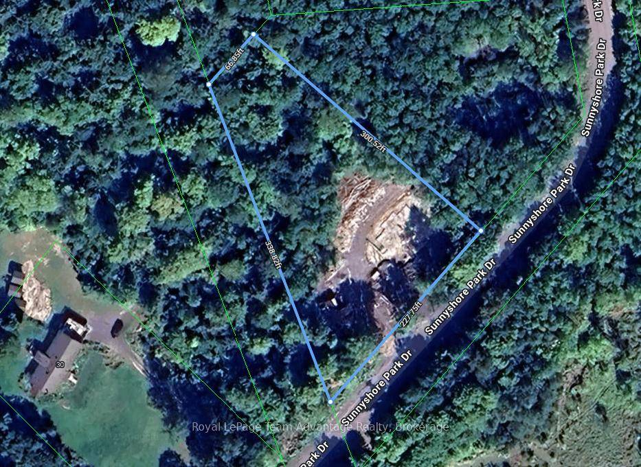 Fantastic 1 acre lot located at 40 Sunnyshore Park Drive in the desirable community of McKellar just a quick 20 minute drive from Parry Sound.