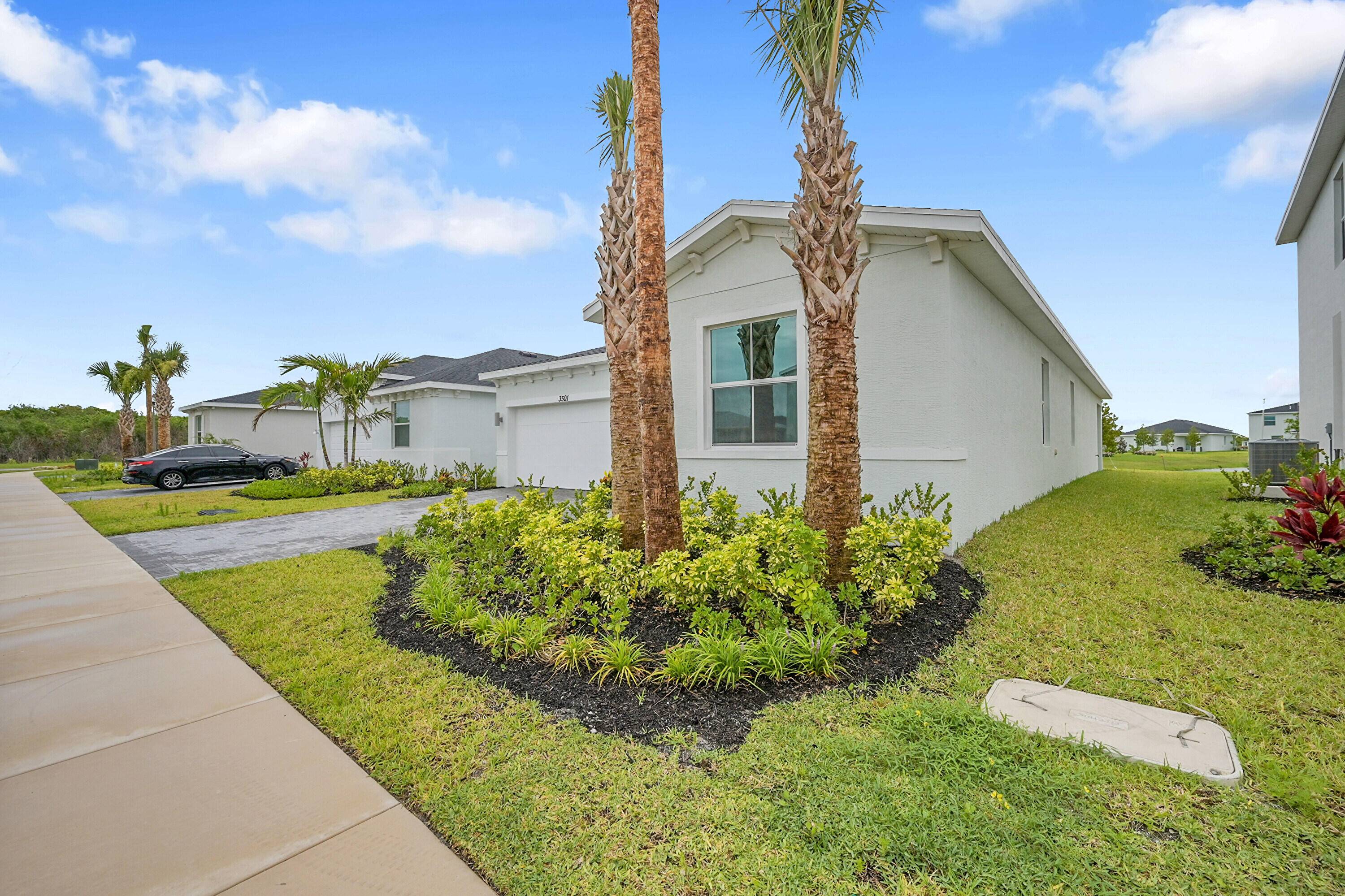 This charming single story home offers an open concept living space complete with a Great Room, dining room and kitchen that connect directly to a covered patio.