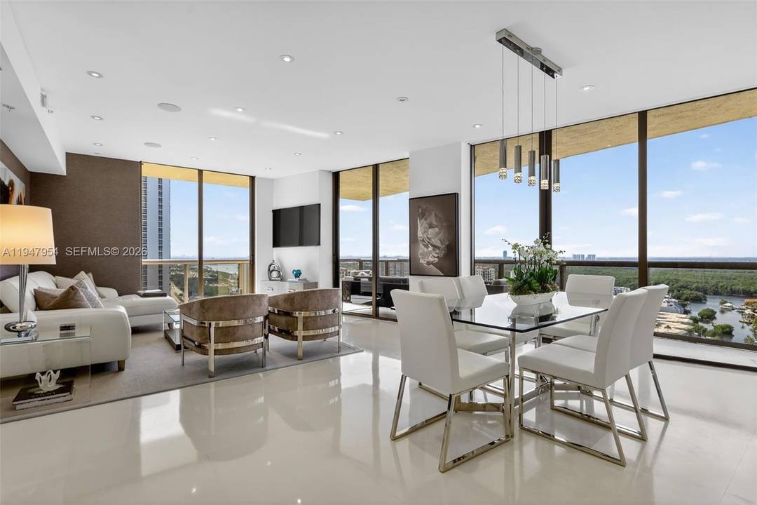 Wake up to breathtaking ocean, Intracoastal, and Miami skyline views in this beautifully updated residence located in prestigious Sunny Isles Beach.