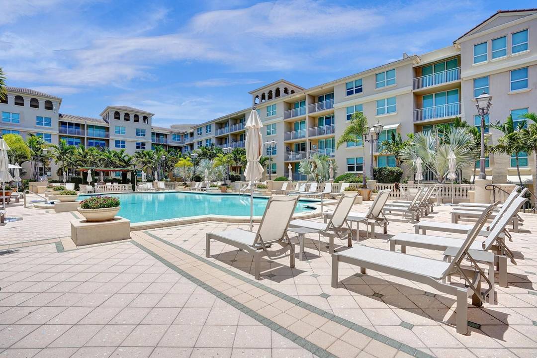 Exquisite Penthouse with Expansive Pool Views Luxurious two bedroom, two and a half bath penthouse spanning two levels.